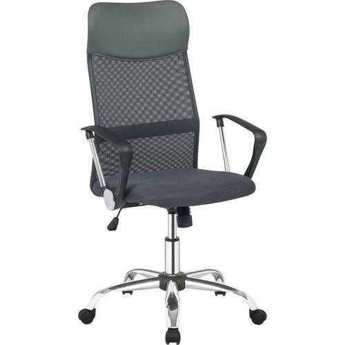 Bürostuhl BELL in grau, T60 x B62 x H111 cm