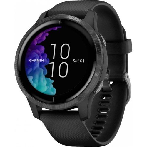 GARMIN Sport-GPS-Uhr aus Schwarz und dunkel Band