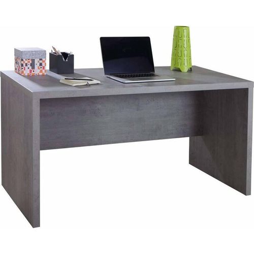 Schreibtisch aus Beton, 140 x 69 x 74,3 cm