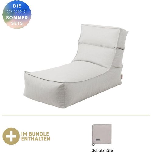 Blomus Outdoor-Lounger -STAY- inkl. GRATIS Schutzhülle Cloud