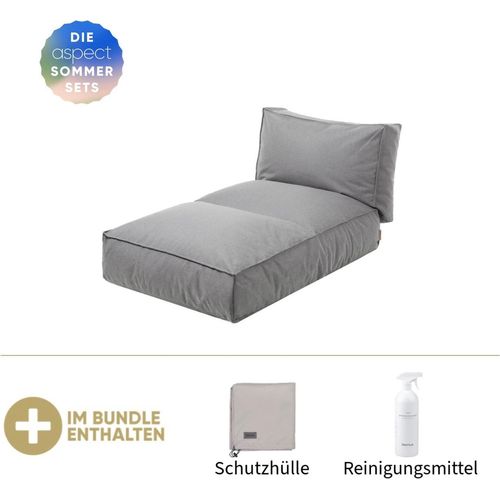 Blomus Bett S STAY Stone, inkl. GRATIS Schutzhülle & Reinigungsmittel