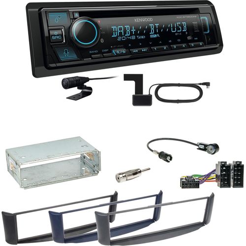 Kenwood KDC-BT560DAB Bluetooth Digitalradio USB CD Einbauset Smart ForTwo 450
