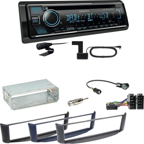 Kenwood KDC-BT760DAB Bluetooth Digitalradio USB CD Einbauset Smart ForTwo 450