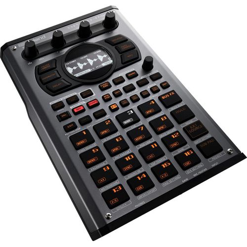Roland SP-404MKII Sampler und Effektunit für Kreative – Der legendäre SP-404 Beatmaker mit zahlreichen modernen Upgrades – Schneller Workflow – 16 GB interner Speicher – 32-stimmig polyphon Grey