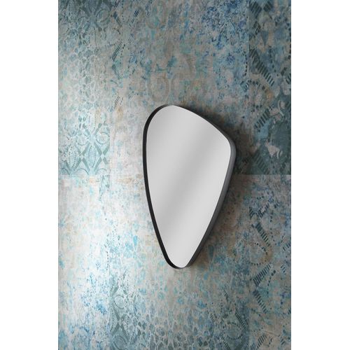 Wandspiegel Elipse 2 aus Stahl 60 x 91,5 cm