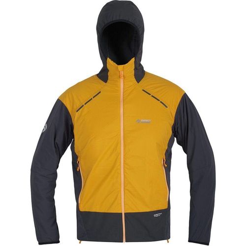 Jacke Alpha Active, S, mango/anthracite, Herren, Direct Alpine
