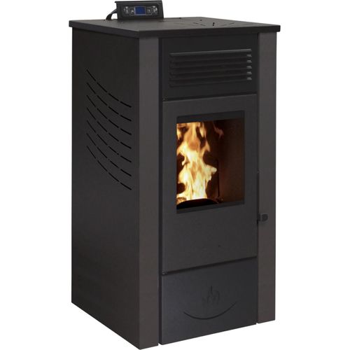 Pelletofen Sunny 15 C kanalisierbar schwarz | 15kW | WIFI + Fernbedienung Optional
