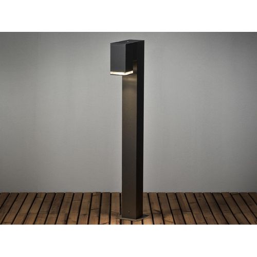 LED Wegeleuchte aus Alu zur Wegbeleuchtung und Gartenbeleuchtung, 100cm Schwarz