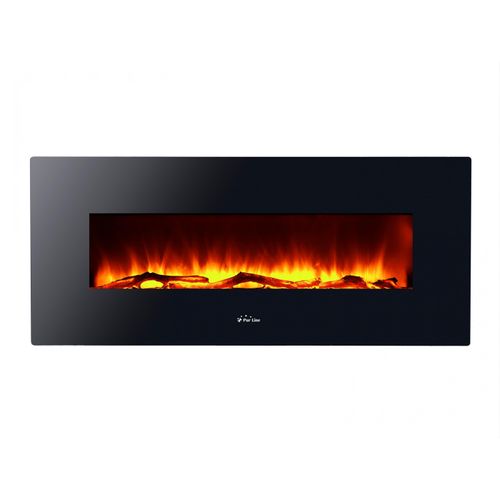 Purline CHE-515, Freistehende Feuerstelle, offen, Elektro, Schwarz, Drinnen, Horizontal