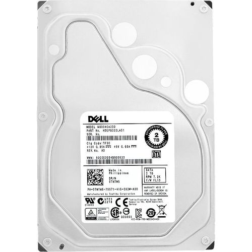 Festplatte Dell MG03ACA200 2TB Sata III 7200Rpm 64MB 3,5
