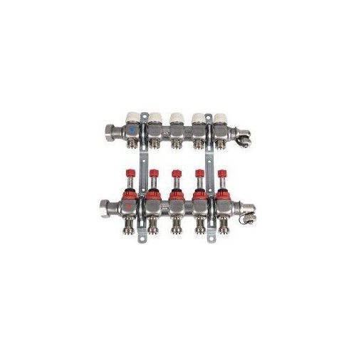 Verteiler 1 für 9 Heizkreise Kermi x-net Komfort-9, Baulänge 520 mm