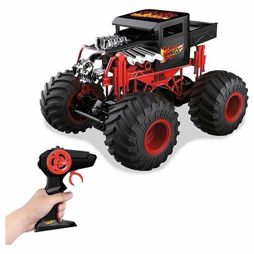 HAPPY PEOPLE® Hot Wheels Monster Trucks Bone Shaker Ferngesteuertes Auto schwarz
