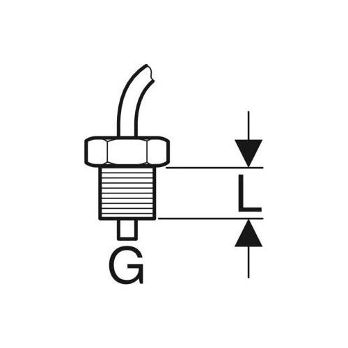 Geberit 616208002 Temperatursensor mit Buchsenende