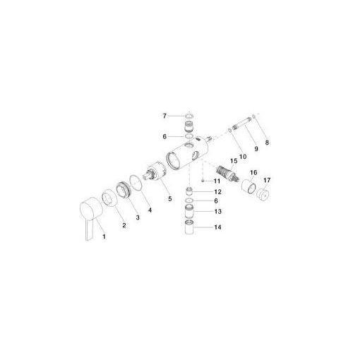 Dornbracht 90170125100-00 Anschluss Ersatzteile