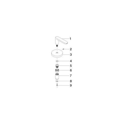 Dornbracht 90206601500-00 Griff Ersatzteile