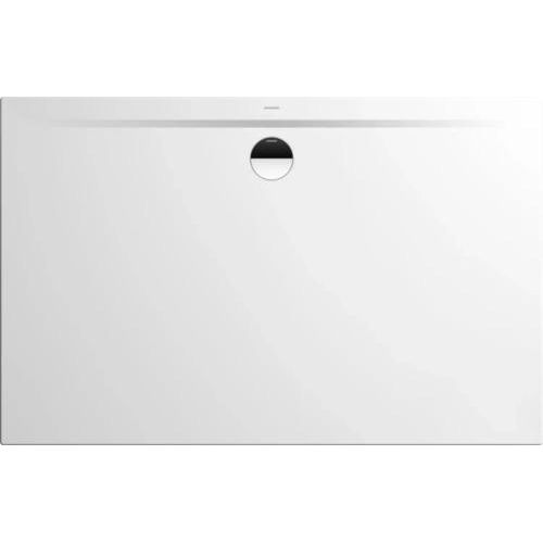 Duschwanne KALDEWEI SUPERPLAN ZERO Secure Plus 1556-5 100 x 120 x 3.7 cm alpinweiß vollflächige Antirutschbeschichtung matt mit Wannenträger 355647982711