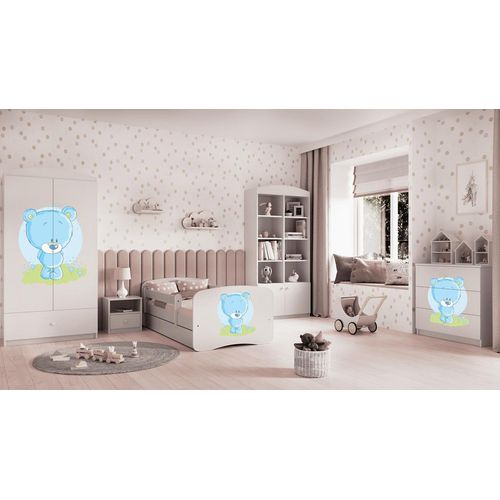 Bett babydreams grünes Eis Krabbe met lade matras 140/70