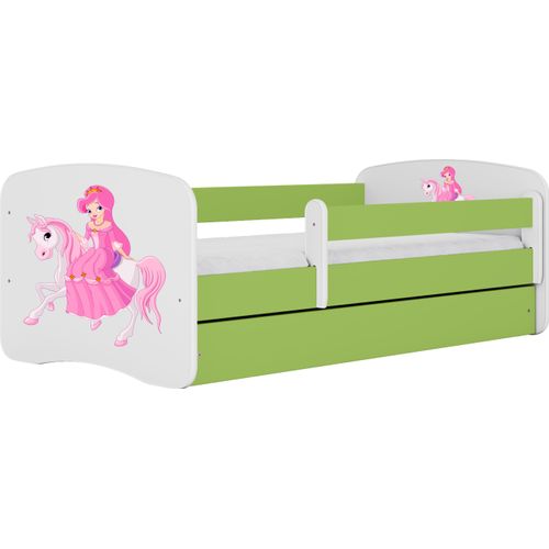 Bett babydreams grün prinzessin zu reiten mit schublade ohne matratze 180/80