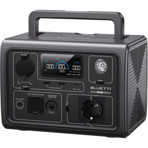 Bluetti Powerstation EB3A, 600 W