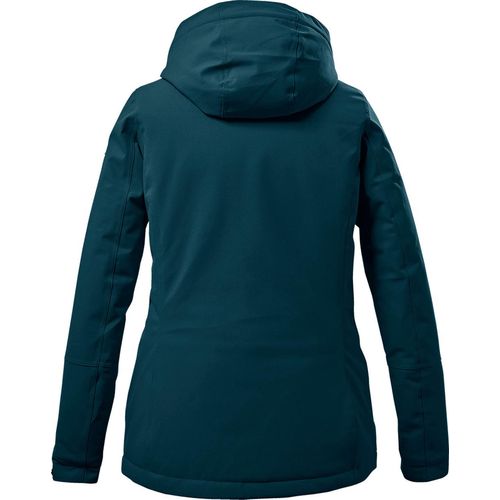 Killtec Softshelljacke Damen mit 10.000mm Wassersäule in Kurzgößen, Farbe:Petrol, Größe:22