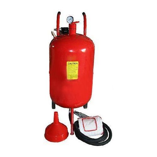 76-Liter-Mobiler Drucksandstrahler mit Zubehör