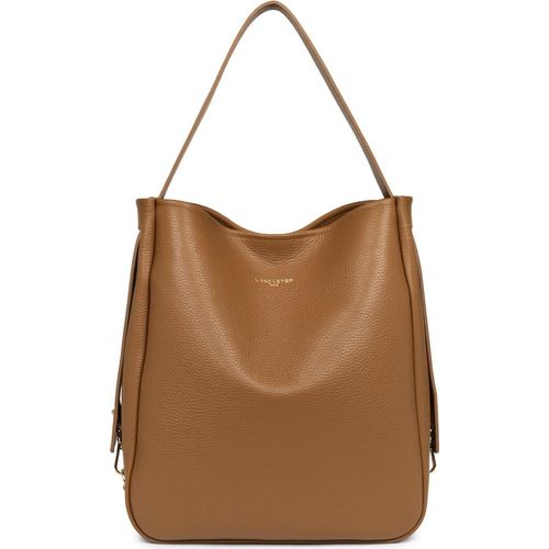 Lancaster Paris Foulonne Double Leder Beuteltasche Camel
