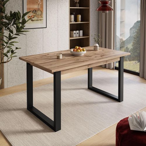 Tisch ART Ausziehtisch 150-198 cm Eiche Wotan