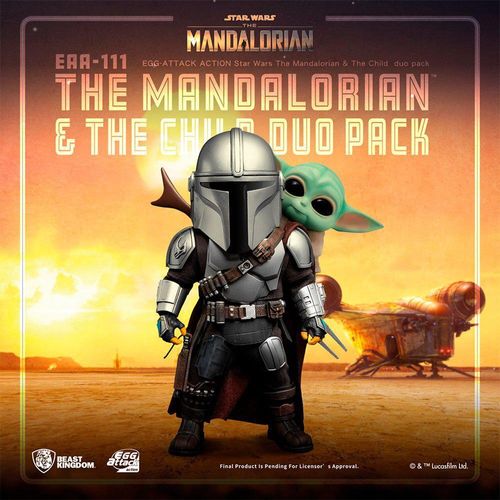 Star Wars The Mandalorian Egg Attack Y Die Kind-figur Silber Silber One Size
