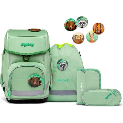 Ergobag Cubo 5-teiliges Schulrucksack-Set 40 cm - WaldBärwohner