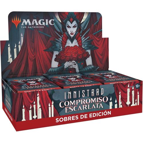 Wizards Of The Coast Magic The Gathering Innistrad Compromiso Escarlata Set Booster Display 30 Packs Sammelkarten One Size