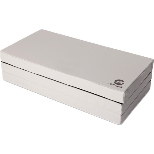 Turnmatte klappbar 210 x 100 x 8 cm GRAU/SCHWARZ Weichbodenmatte