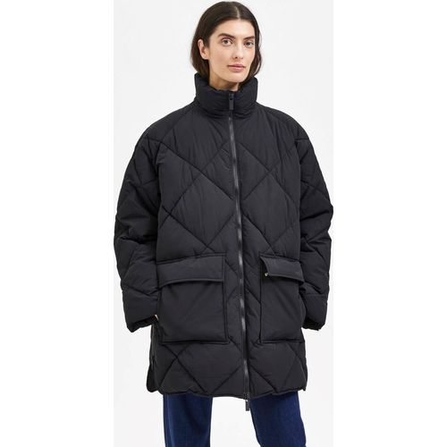 SELECTED FEMME Oversized Puffer Jacke Wattierter Stepp Mantel ohne Kapuze SLFHEIDI Größe: 40