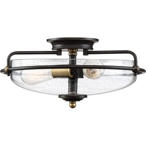 Griffin Deckenleuchte bronze Quoizel QZ-GRIFFIN-F-C-PNAB