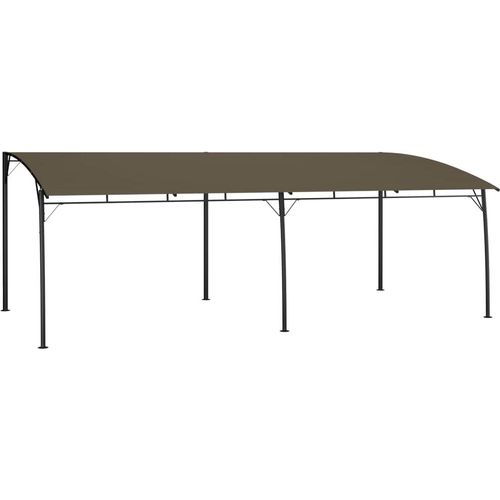 Prolenta Premium - Garten-Sonnenschutz 6x3x2,55 m Taupe