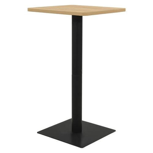 Prolenta Premium Bistrotisch Eichefarben 60x60x107 cm