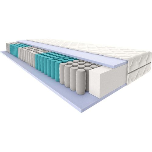 Matratze 120x200 mit Taschenfederkern - 7 Zonen Taschenfederkernmatratze