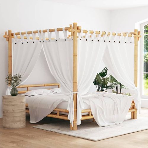 Prolenta Premium - Himmelbett 180x200 cm Bambus