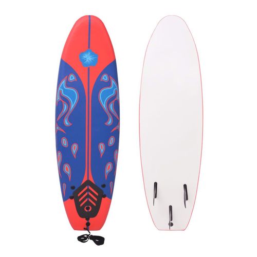 Prolenta Premium - Surfbrett Blau und Rot 170 cm