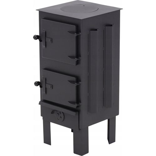 Ofen Holzofen Stahlofen 31x38x68cm Freistehender Kaminofen 26KG