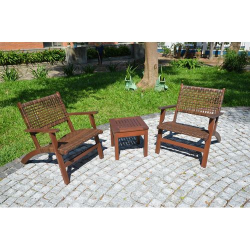 Sitzgruppe SONORA Lounge Möbel Terrasse Eukalyptus