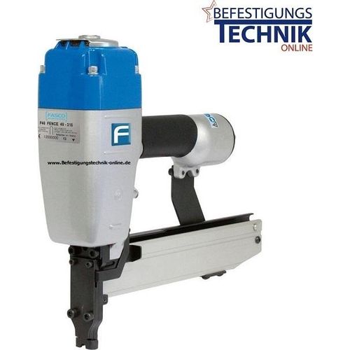 Fasco Druckluft Zaunklammergerät Krampen F46A-315 25-45mm für Zaunklammern Bügelkrampen KL-89.2