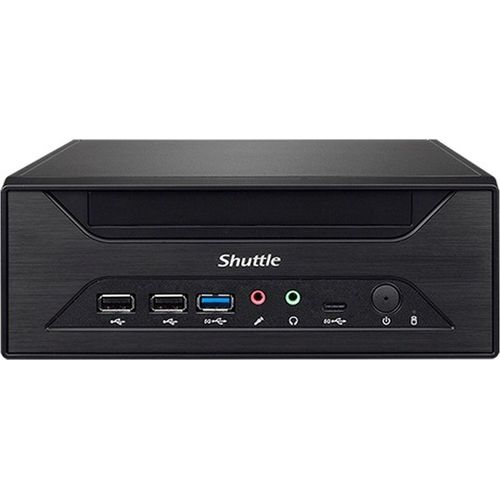 Shuttle Barebone slim XH610 SO-DDR4 black