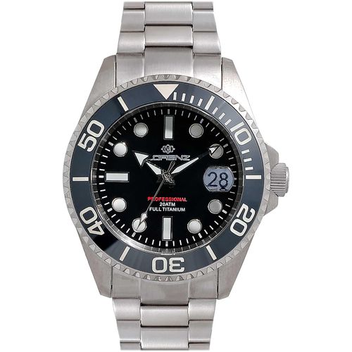 Nur Zeit Lorenz Silbrig/Stahl Kollektion Classico Professional - mann