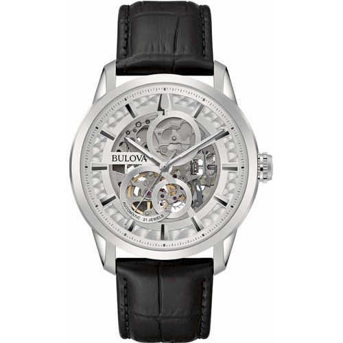 Chronograph Bulova Schwarz Kollektion Sutton Automatic - mann