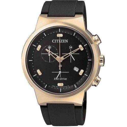 Chronograph Citizen Schwarz Mit Schraube Kollektion Modern - mann