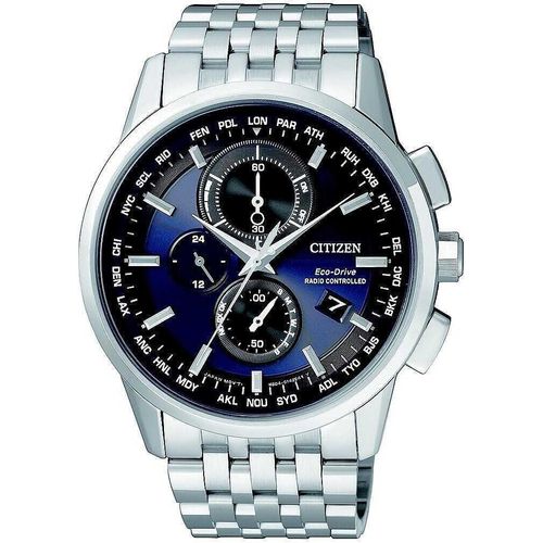 Chronograph Citizen Versilbert/Stahl Kollektion Eco-Drive - mann