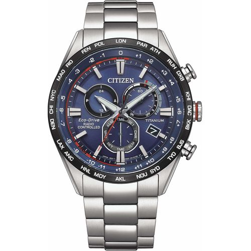 Chronograph Citizen Versilbert/Stahl Kollektion E660 Sport - mann