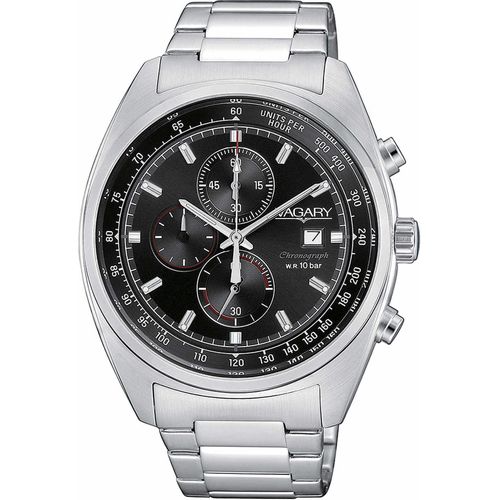Chronograph Vagary By Citizen Versilbert/Stahl Mit Schraube Kollektion Rockwell - mann