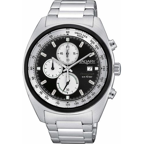 Chronograph Vagary By Citizen Versilbert/Stahl Mit Schraube Kollektion Rockwell - mann