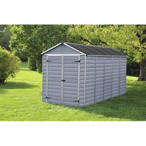 Gerätehaus Palram – Canopia Skylight 6x12 mit Fußboden 185,5 x 380 cm grau